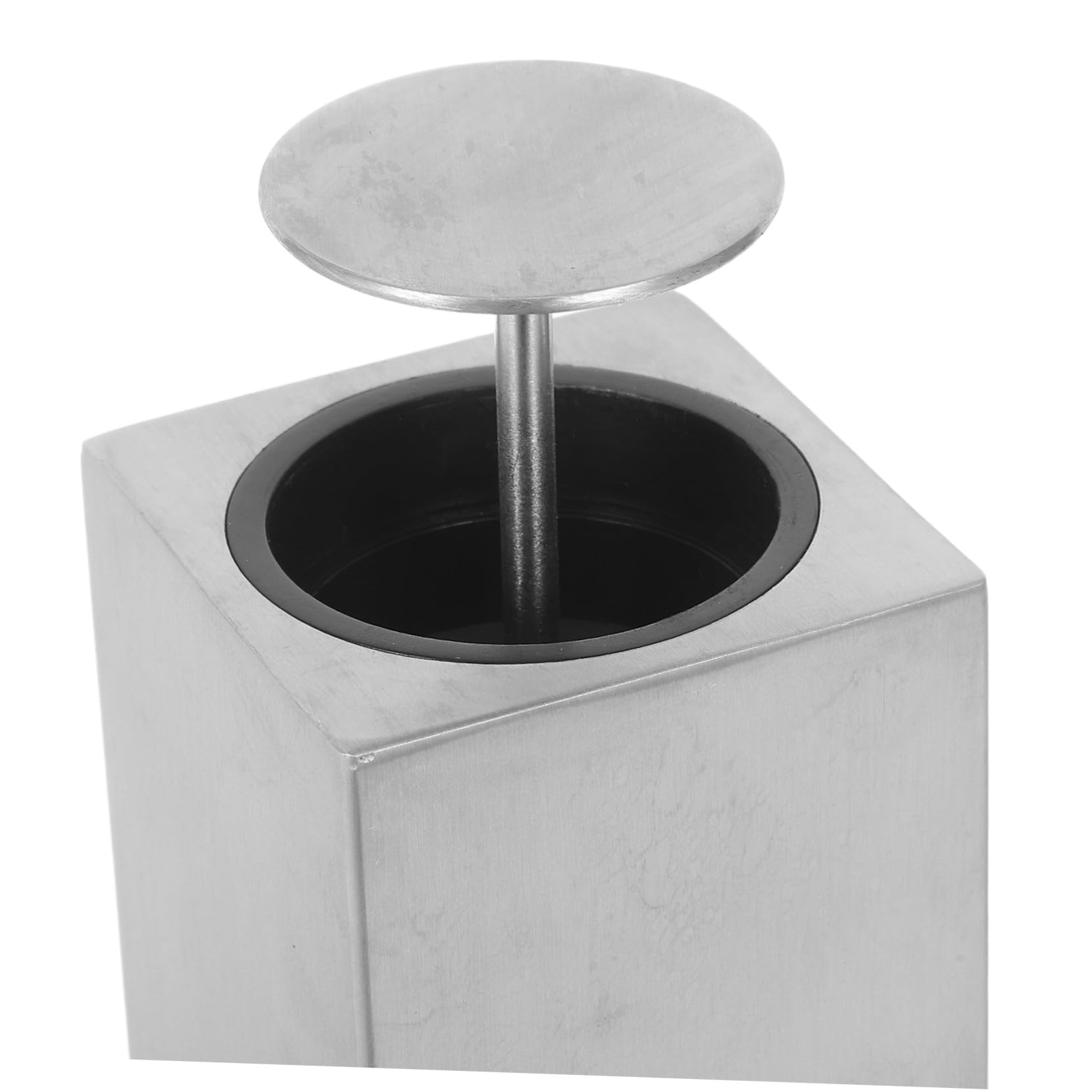 Contenedor De Palillos De Dientes a Presión Portátil De Acero Inoxidable 304, Dispensador Automático Compacto Para Mesa De Comedor, Viajes y Uso Diario, Caja Para Almacenamiento Higiénico