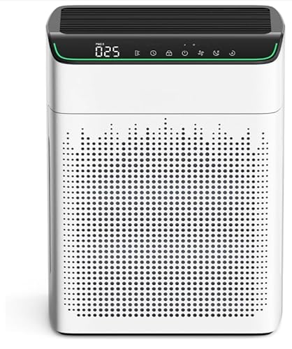 FLANUR Large Room Air Purifier with WiFi & HEPA