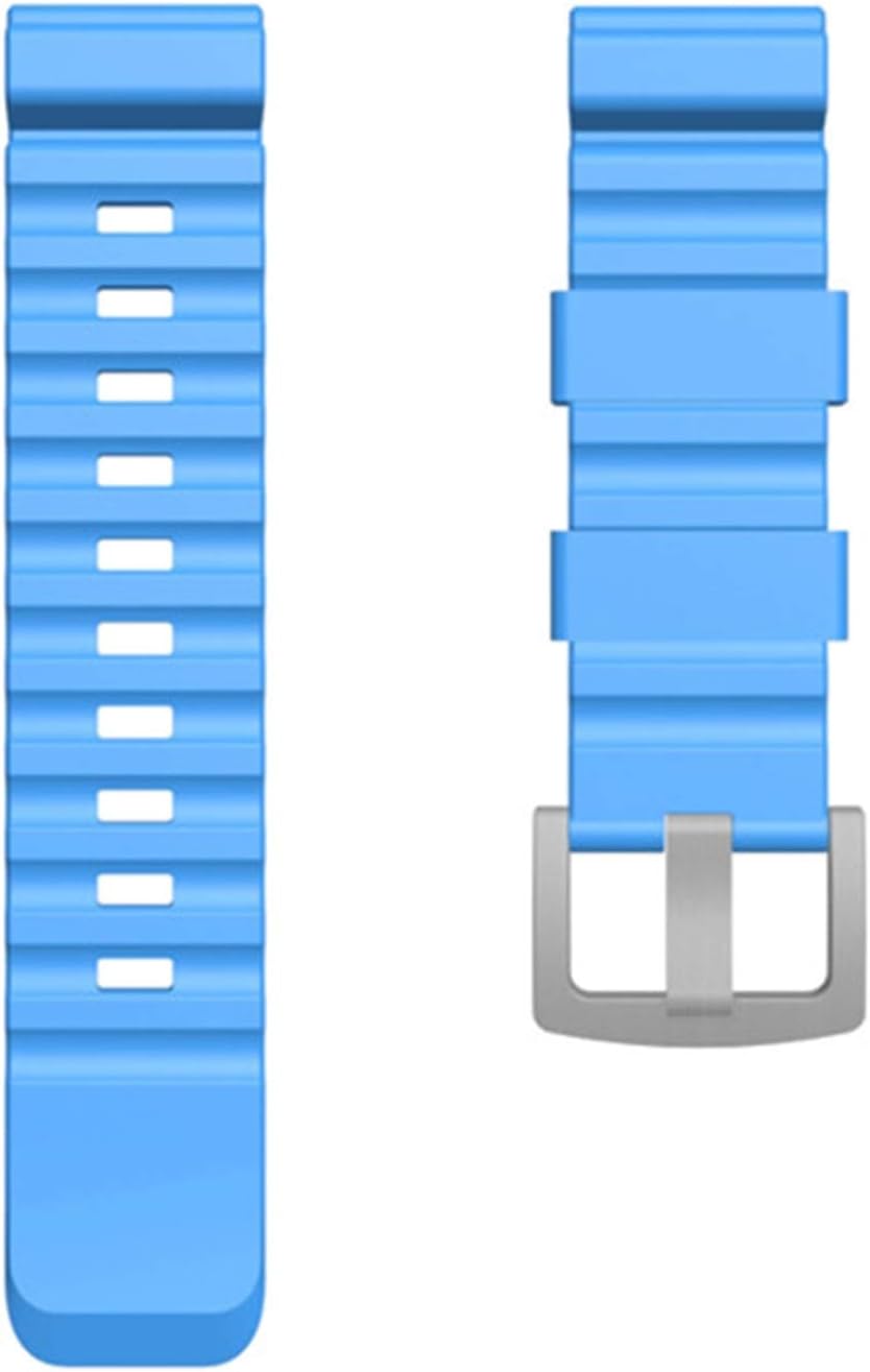 24mm Colorful Watch Band for North Edge Watch Active Smart Watch Strap for Watch for Huawei Watch Replacement New Strap (Color : Green, Size : 24mm)