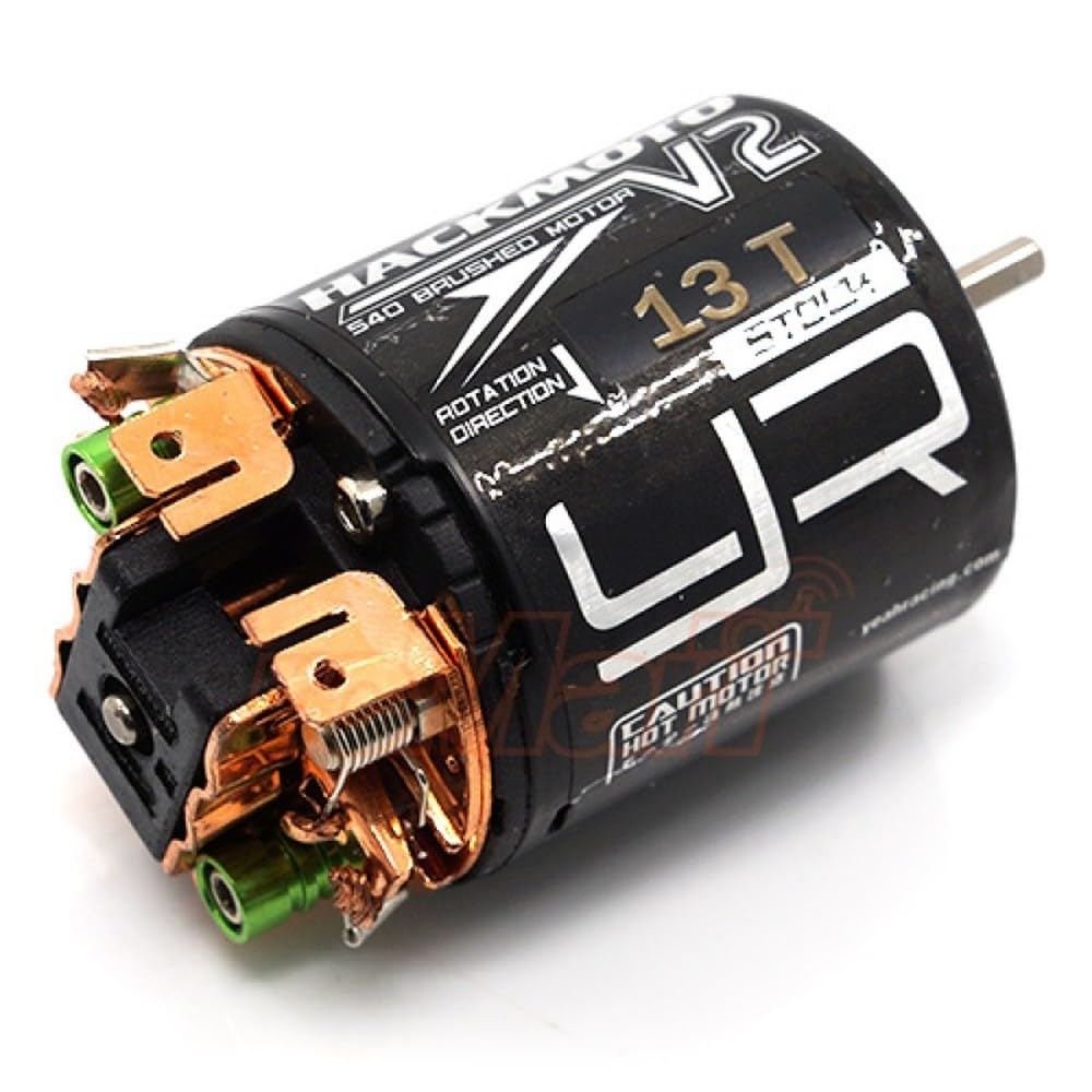 Amazon.com: Yeah Racing Hackmoto V2 13T 540 Brushed Motor #MT-0012