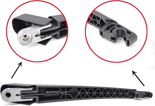 Miniatura 3 de WouND Juego de limpiaparabrisas trasero, para Kia Ceed Pro Cee'd SW MK 1 Hatchback 2006-2012 para todas las estaciones de goma natural