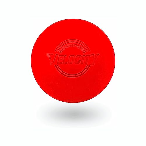 Velocity Lacrosse Balls - Official Nfhs, Sei, And College Approved Size - Meets Nocsae Standard - Approved Competition Colors - Red, 3-Pack #TOP7
