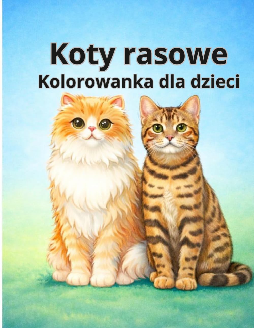 Koty rasowe Kolorowanka dla dzieci
