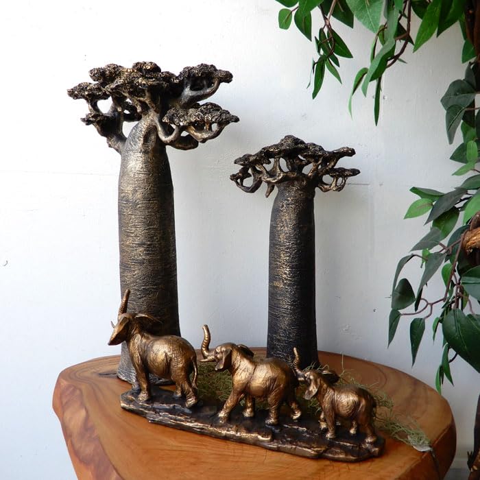 アフリカ 木製立像 ✴︎赤ちゃん付き＾＾ ✴︎高さ60センチ アチェ族母子彫像 高さ49cm アフリカンアート 木彫刻 (f340-17