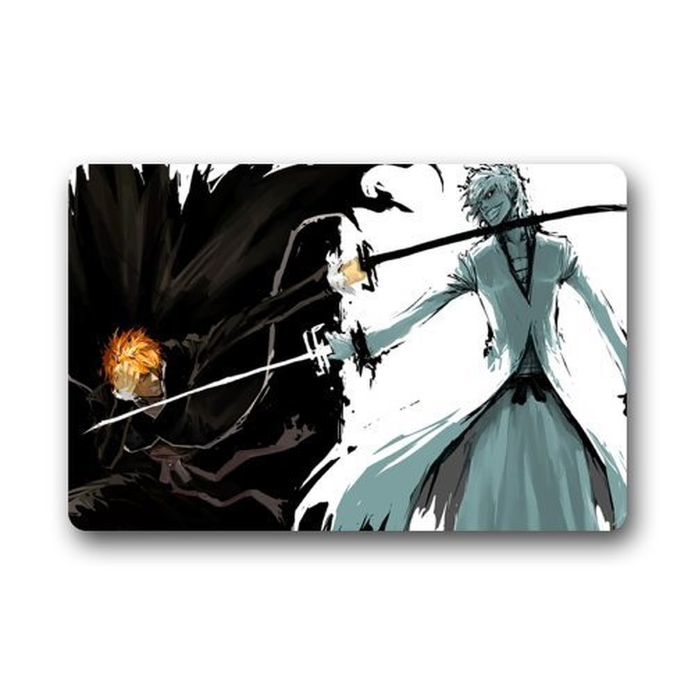 Shirley's Door Mats Custom Machine-Washable Kitchen Rugs Japanese Anime The Bleach Indoor/Outdoor Doormat 23.6 X 15.7 Inch