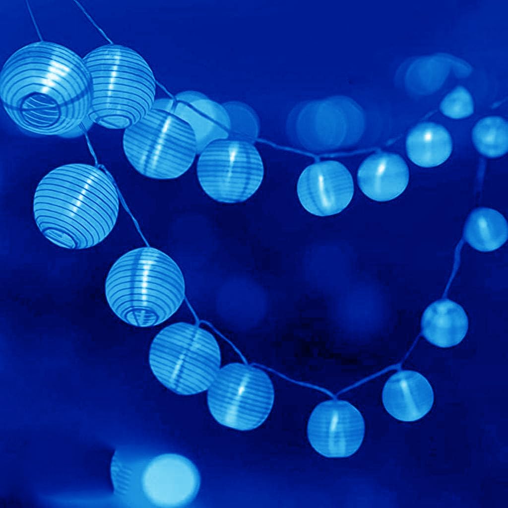 KINGCOO Solar Lantern String Lights, Waterproof 20Led Chinese Lanterns