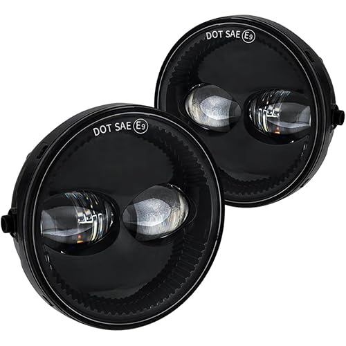 Z-OFFROAD DOT Approved LED Fog Lights Assembly Compatible with Ford F150 2006-2014 / Lincoln Mark LT 2006-2008 W/Bulbs, Passenger and Driver Side - 1 Pair
