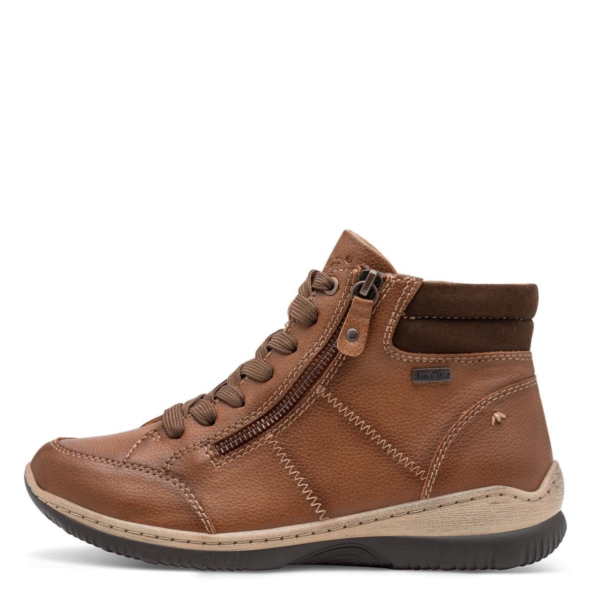 Jana Kobiety Jana Damen Lace Boot Flat Tex + VeganModa — buty