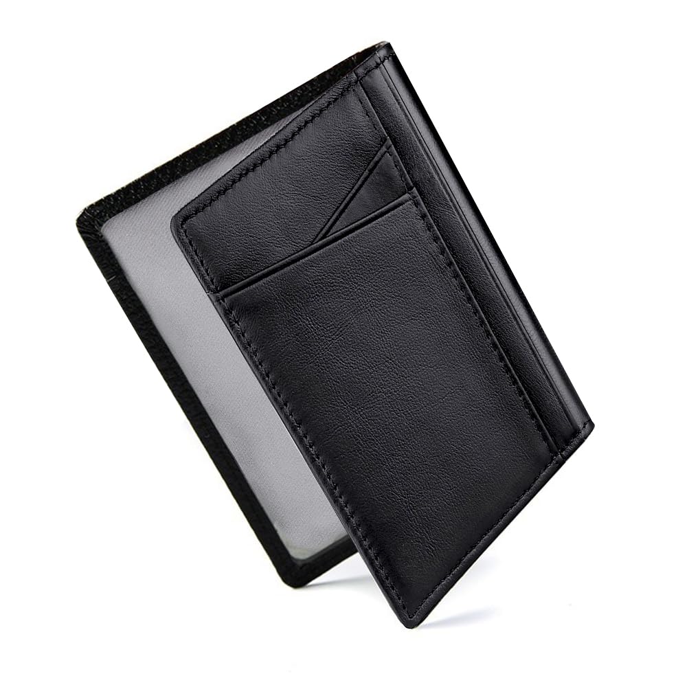 Tarjetero Hombre Carteras Para Caballero, Tarjetero De Cuero