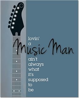 Faithfully by Journey - Wedding Song Lyrics Inspired Art - Classic Rock Music Guitar Illustration Quote Poster