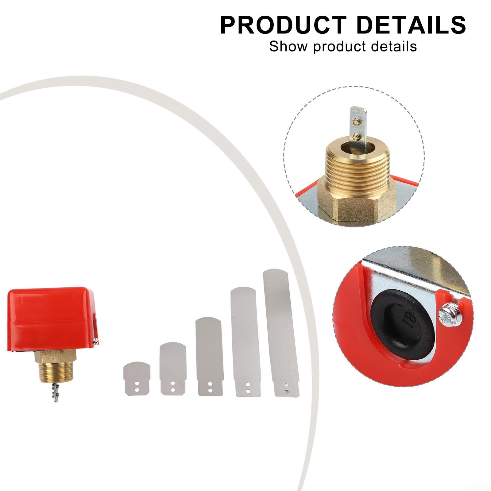 G12 G34 G1 Automatico Ferro Paddle Acqua Flusso Interruttore Controller per Rilevamento e Controllo Liquidi (HFS-25)