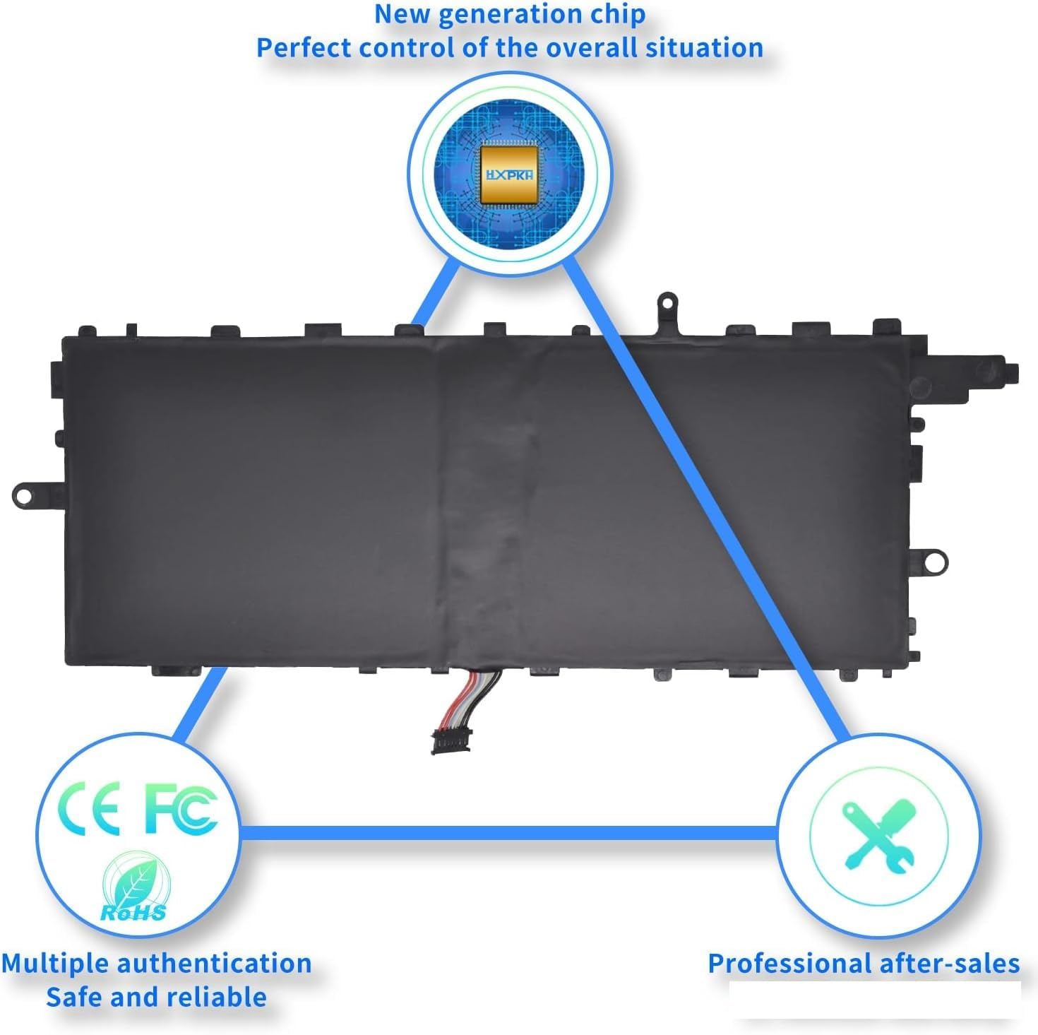 Genuine Lenovo 00HW045 / 00HW046 Battery – For ThinkPad X1 Tablet 12 Inch 2016, 4690mAh / 37Wh