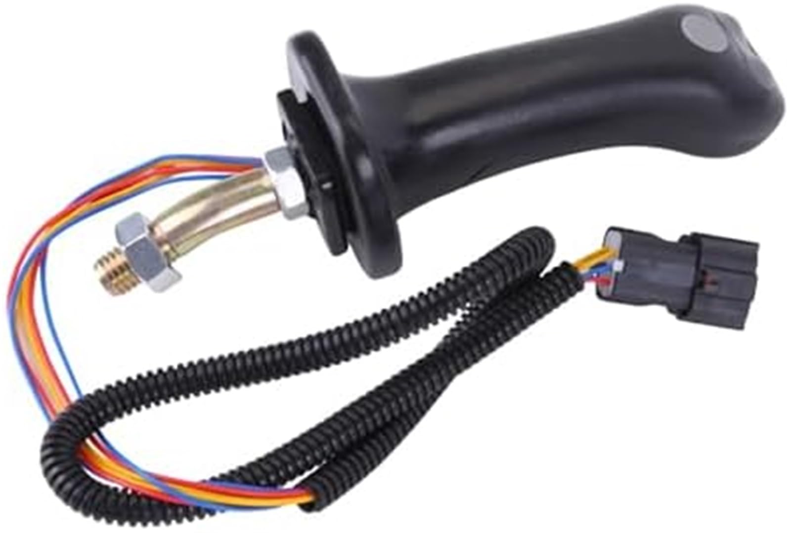 Uchwyt joysticka do koparki, 218-6118 Uchwyt joysticka 2 przyciski do koparki, do ładowarki kołowej Caterpillar 216 216B Seria 216B3 226 226B 226B3 Uchwyt joysticka do koparki ze stopu alumini