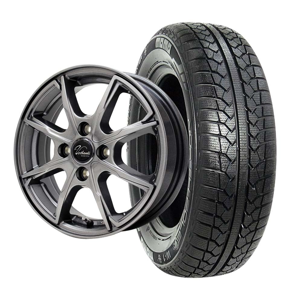 Amazon | MOMO Tires(モモタイヤ) スタッドレス タイヤ ホイールセット 