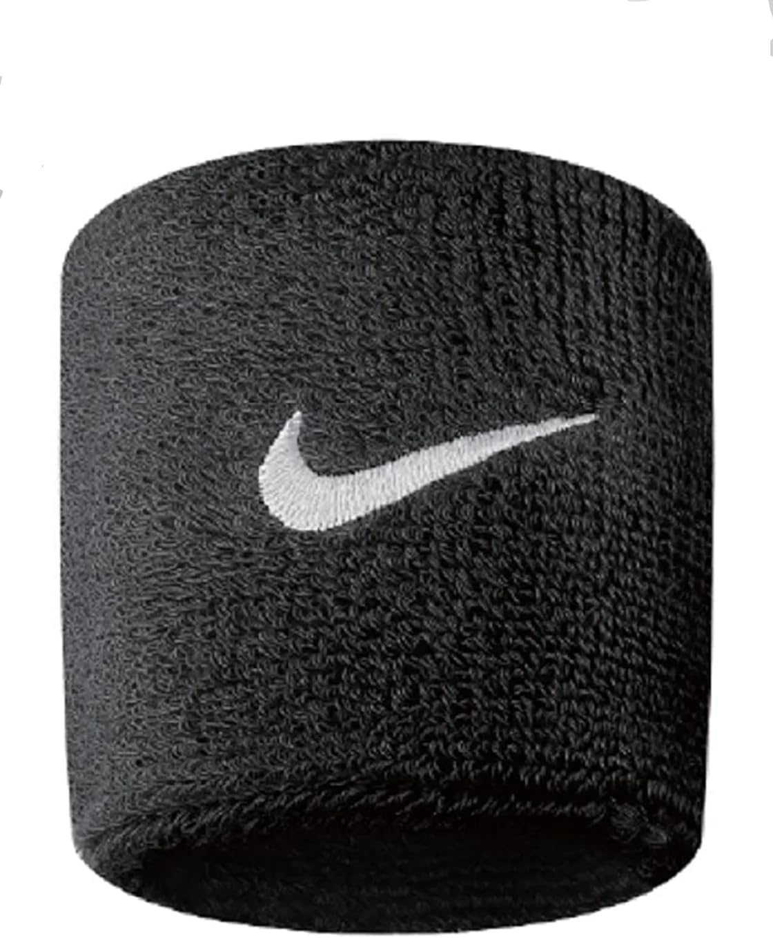 Nike Swoosh Wristbands 2pk Black White Sports & Outdoors