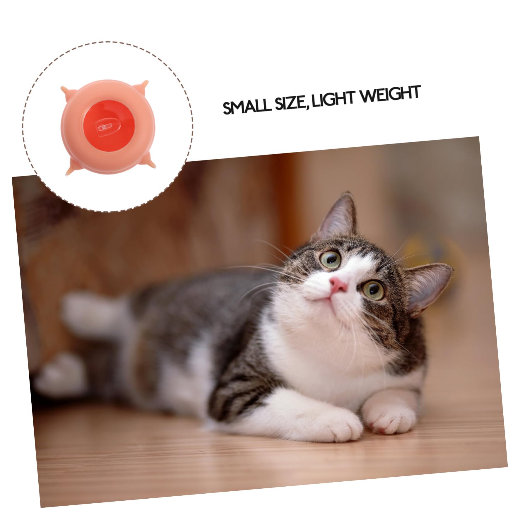 Toyvian Pequeño Accesorio De Alimentación para Mascotas Tetinas De Silicona Resistentes Altas Temperaturas Distribuidor De Leche para Cachorros y Gatitos Juguete Interactivo para Entrenami