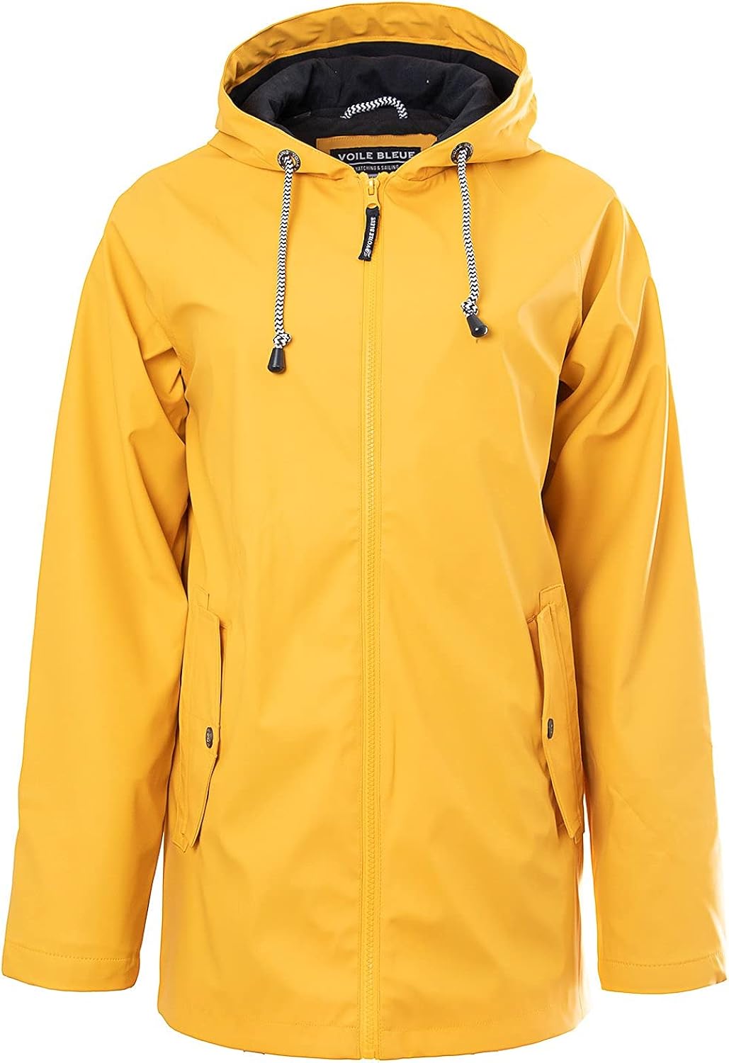 Concpt Voile Blue Breeze Women's Rain Jacket with Hood Waterproof Rain