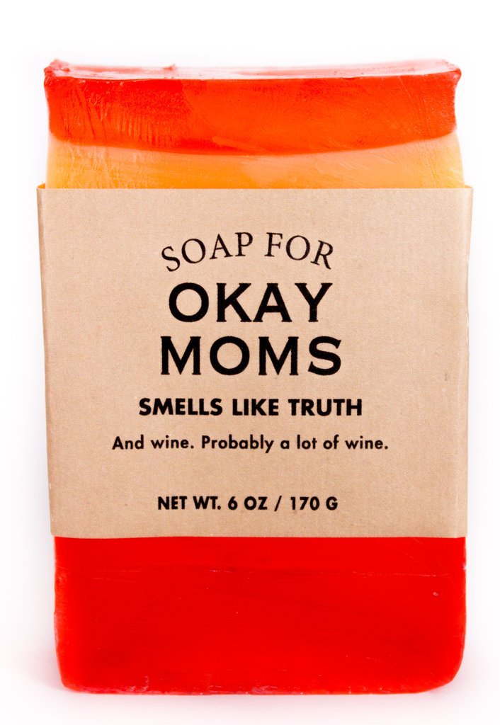 Whiskey River Soap Co.Soap for Okay Moms, 6 oz, Sippy Cup Wine scented