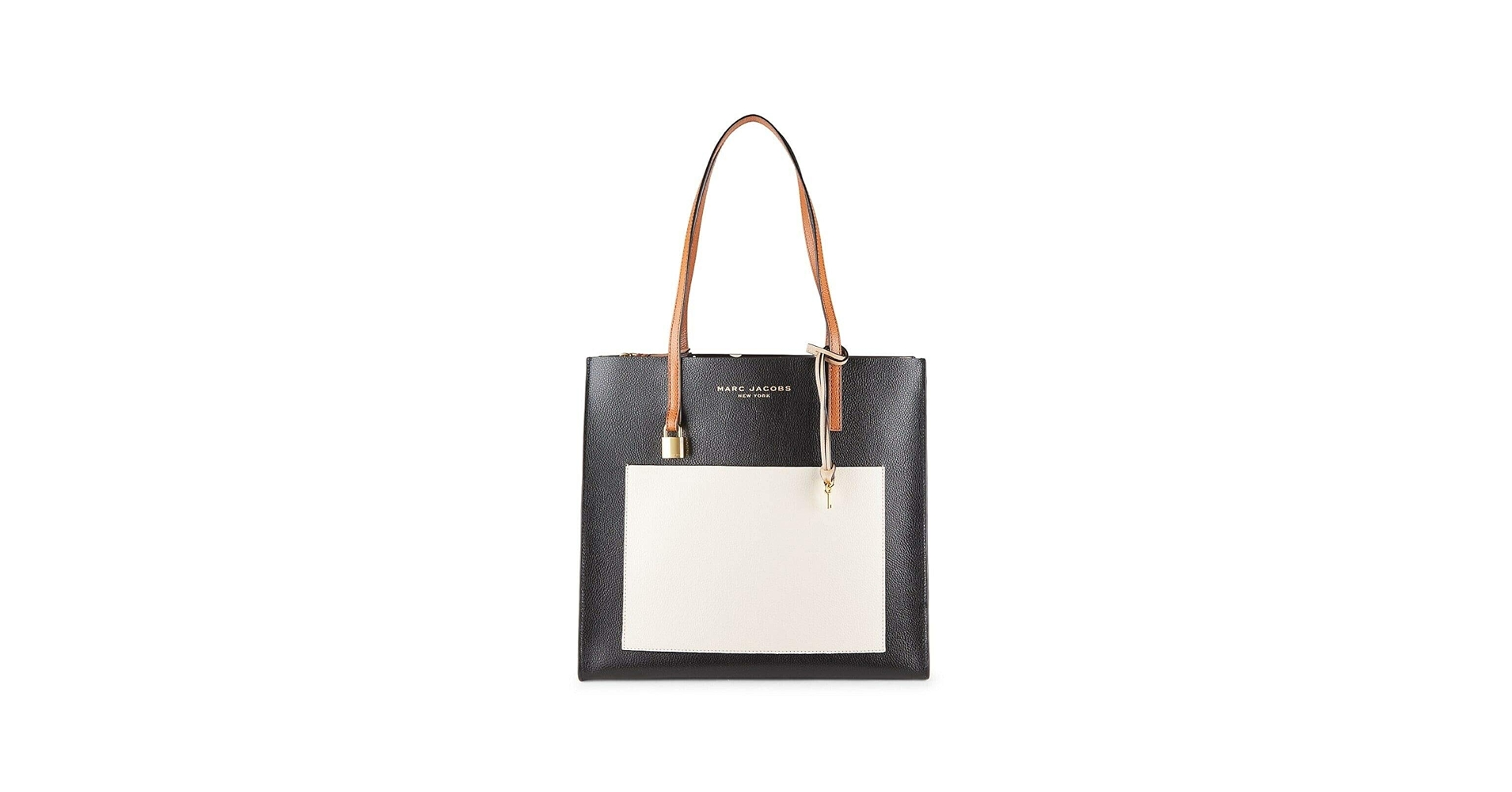 Amazon.com: Marc Jacobs Grind Leather Tote (Peach Whip