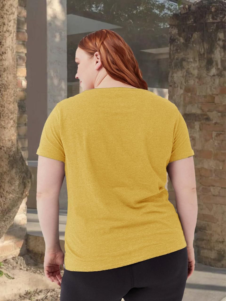 Womens Plus Size Tops Dandelion Daisy Graphic T-Shirt Vintage Country Music Shirt Short Sleeve Casual Tees - Image 4