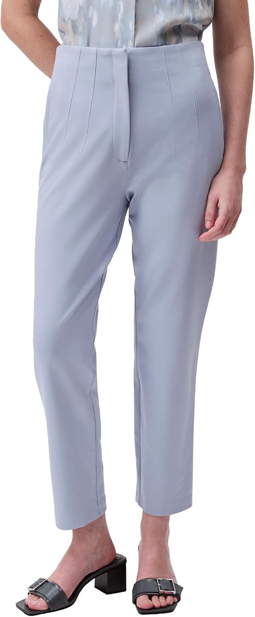 Calvin Klein Women's Ponte Cropped Straight Pants