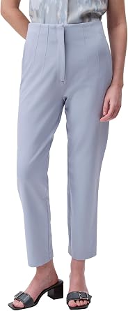 Calvin Klein Womens Ponte Cropped Straight Pants