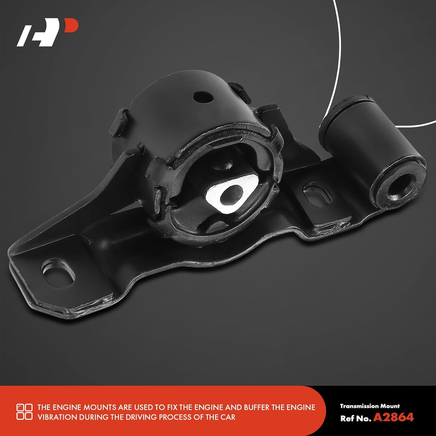 A-Premium 3PCS Engine Motor Mount and Transmission Mount Kit Compatible with Jeep ZJ Series Grand Cherokee 1993 1995 1996 4.0L, Automatic Transmission Only, Replace# 52018280, 52018092