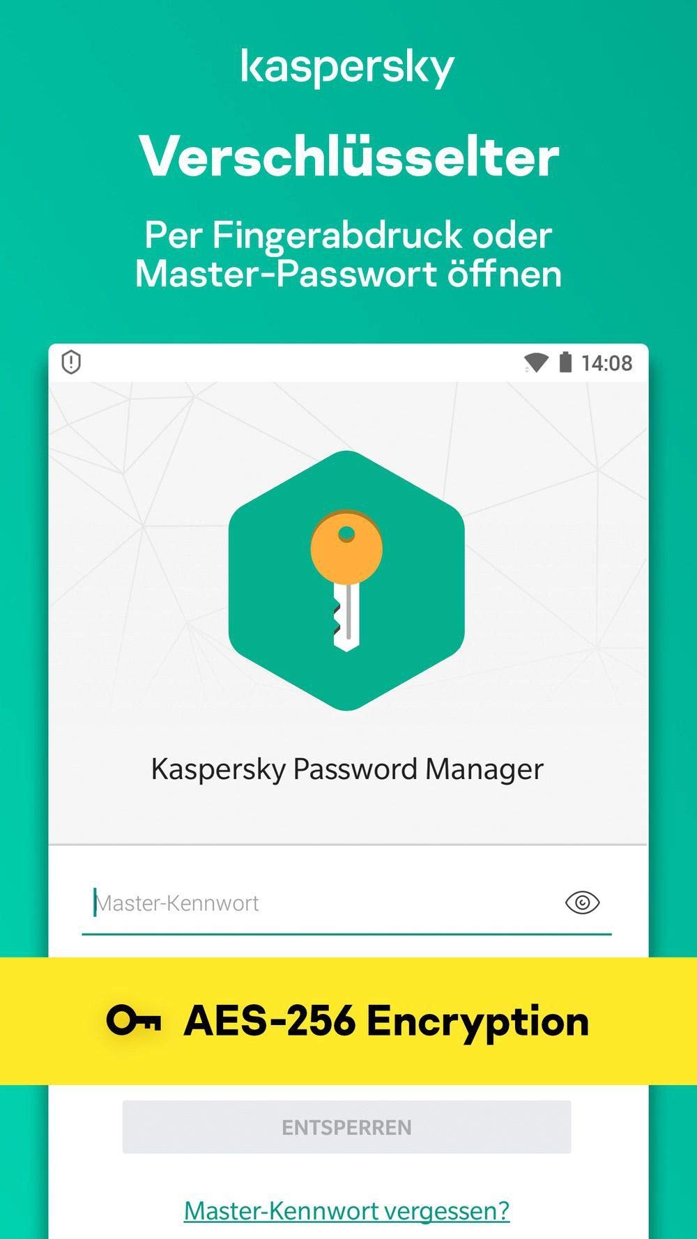 Kaspersky Password Manager | Unbeschränkte Anzahl von Geräten | 1 Benutzerkonto | Jährliches Abo | Windows/Mac/Android/iOS | Aktivierungscode per Email