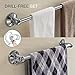 Hotel Spa Insta Mount Bathroom Accessories 2 Pc Value Set (18