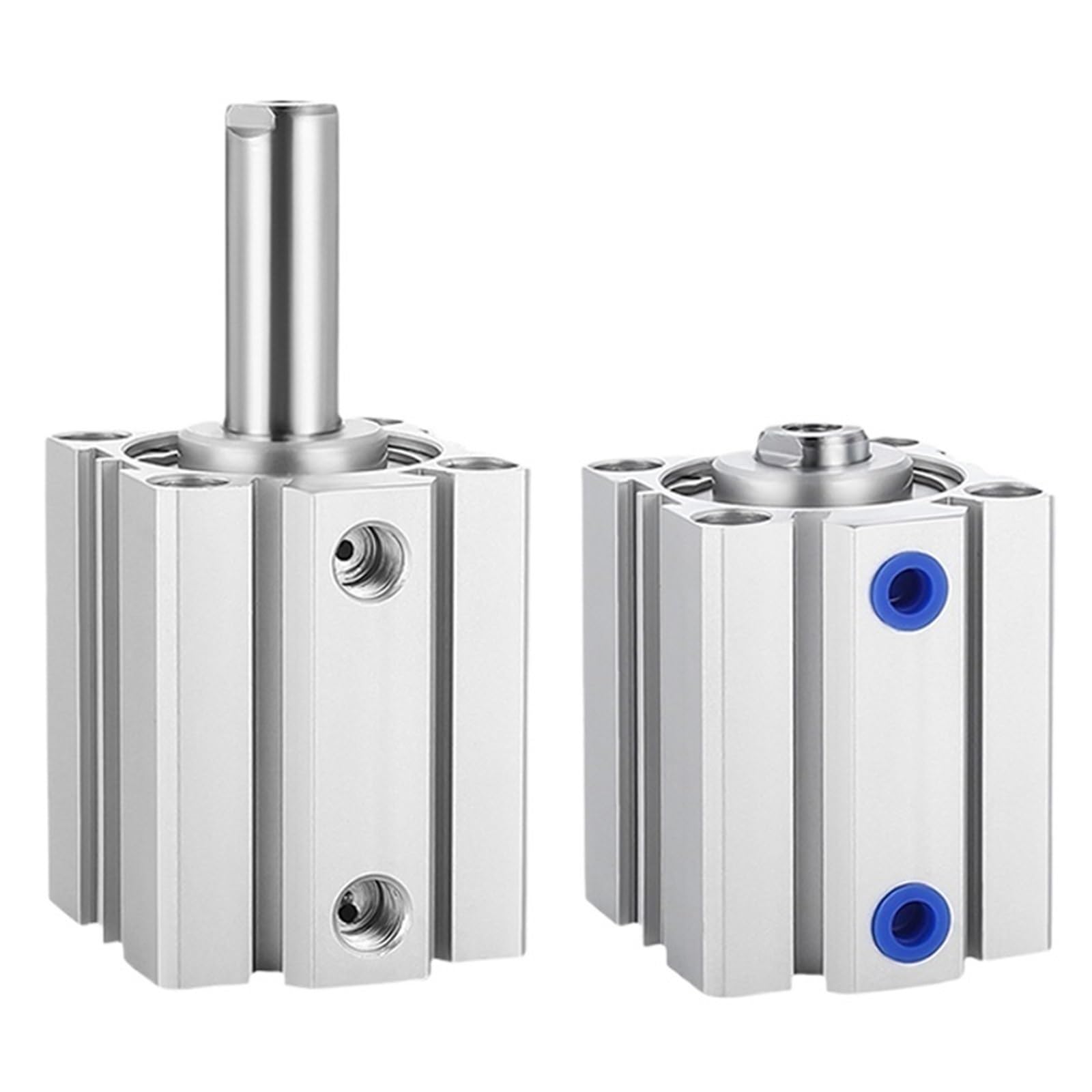 COSZWQDP Pneumatic Cylinder 63/80 Double Acting 5-100Mm Stroke Compact Thin Air Cylinders 1Pcs(30mm Stroke,Bore 80mm)