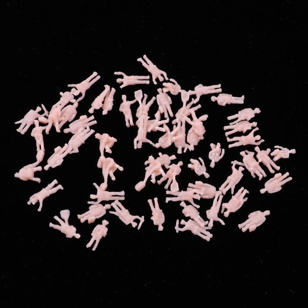 CALANDIS™ 1/150 Scale Mini Plastic Worker Action Figures Model Trians Miniatures N | Figures & People | Parts & Accessories | O Scale | Model Railroads & Trains-image-4
