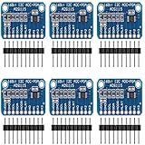 AOICRIE 6pcs ADS1115 Analog-to-Digital Converter 16 Bit ADC 4 Channel Module Converter with Programm