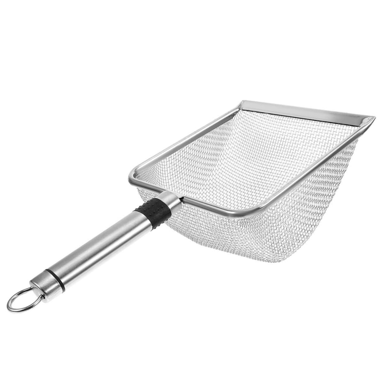 BESPORTBLE 3pezzi Rastrello per Lettiera Inossidabile per Gatti capacità con Manico Ergonomico per Facile Pulizia e Drenaggio della Lettiera
