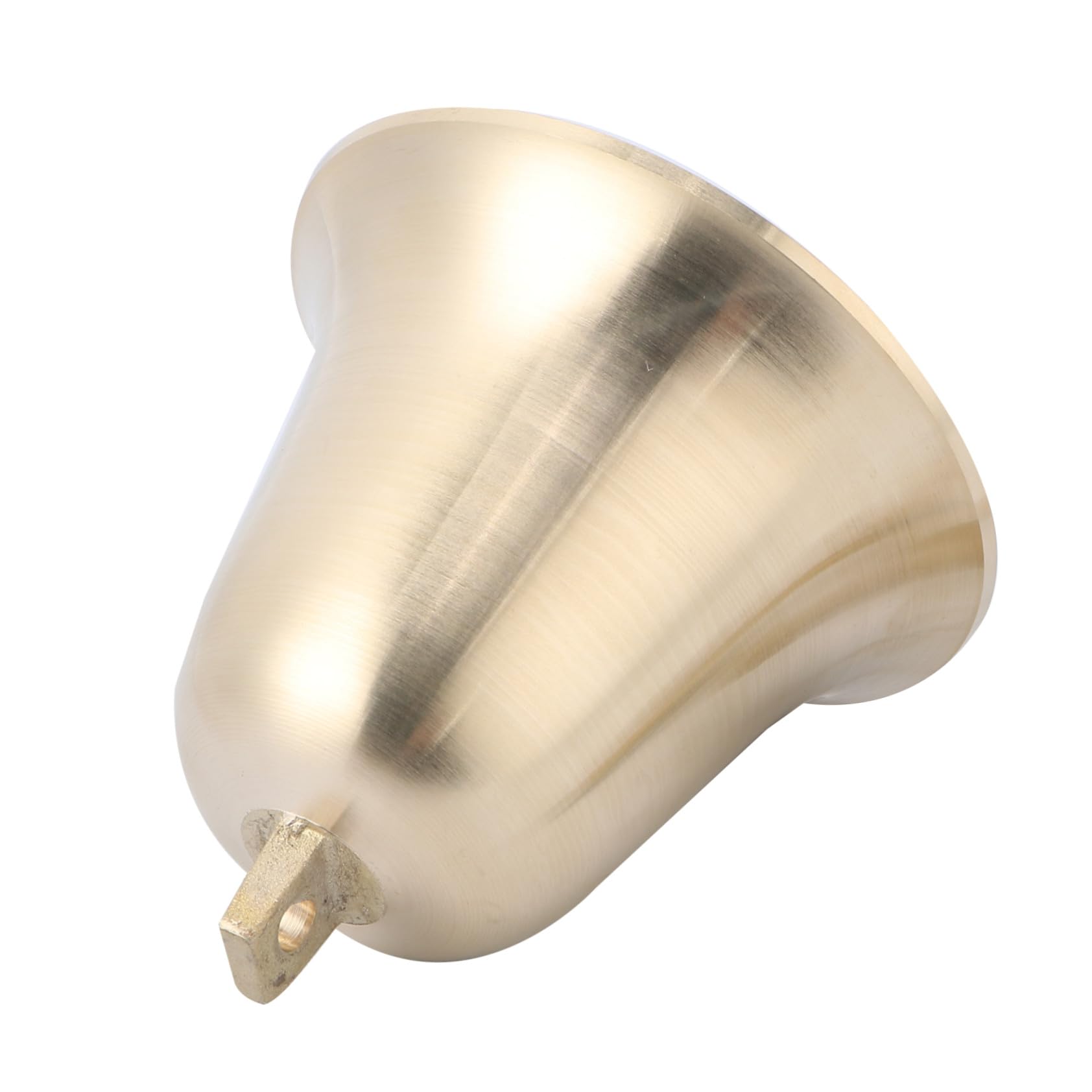 Cloche en laiton pour jardin extérieur suspendue en métal or signal pour cour et école