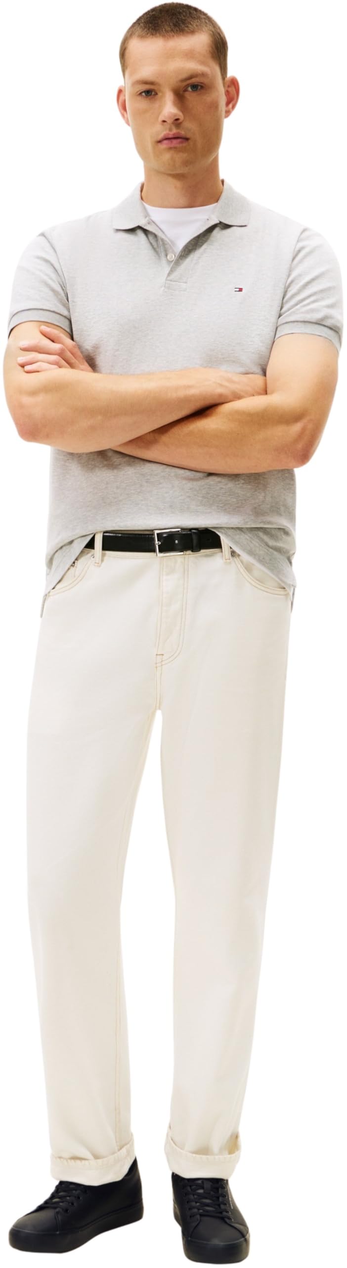 Tommy Hilfiger Mężczyźni Th Hi Vulc Core Low Lth Ii Ess Fm0fm05511Niski top