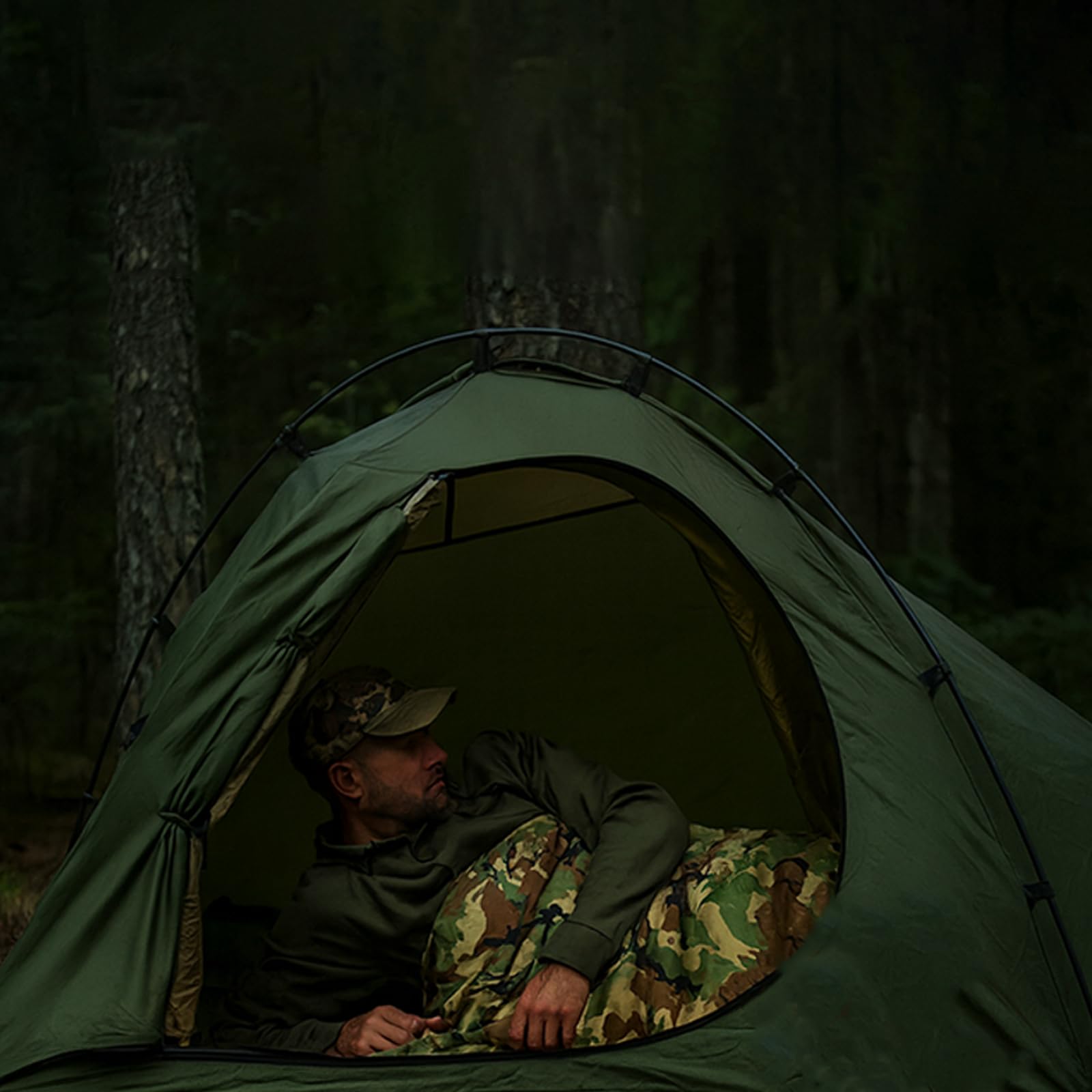 Akmax.cn Bivy Cover Sack for Military Army Modular Sleeping System, Waterproof Outer Shell for Sleeping Bag, Minimalist Stealth Shelter Multicam/Woodland/UCP/OCP