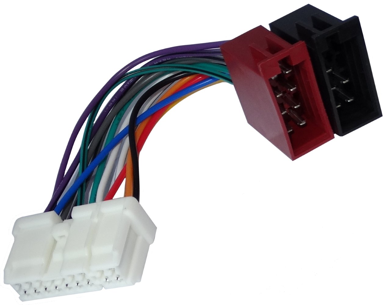 Aerzetix Iso Car Radio Cable Adapter, Specific Wire Harness Stereo Connector Amazon.in