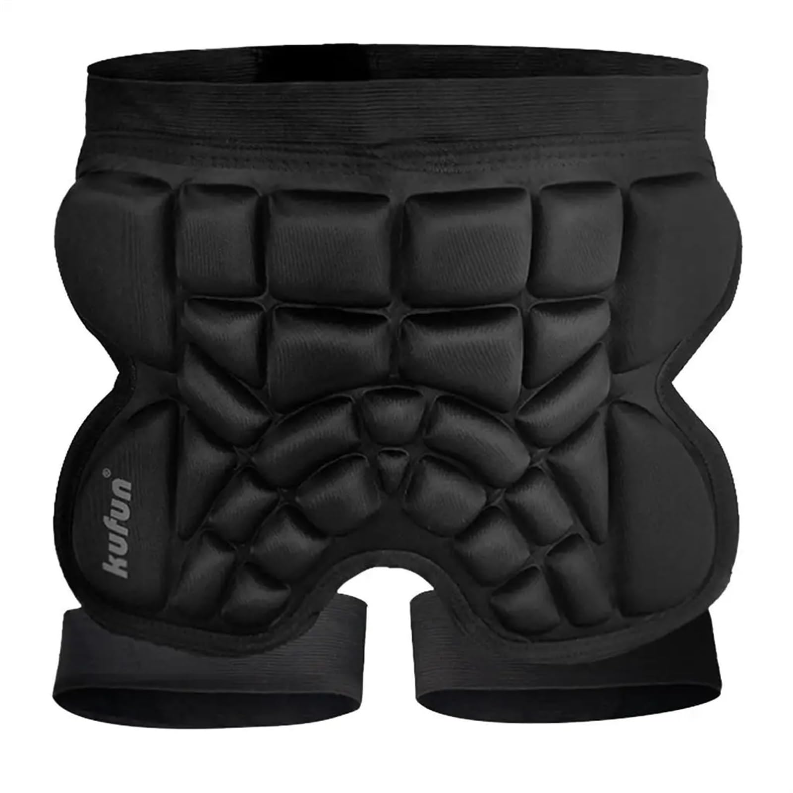 Short de Ski Rembourré Short rembourré de Protection for Snowboard, Skate et Ski, 3D et Coccyx, garçons Filles(L)