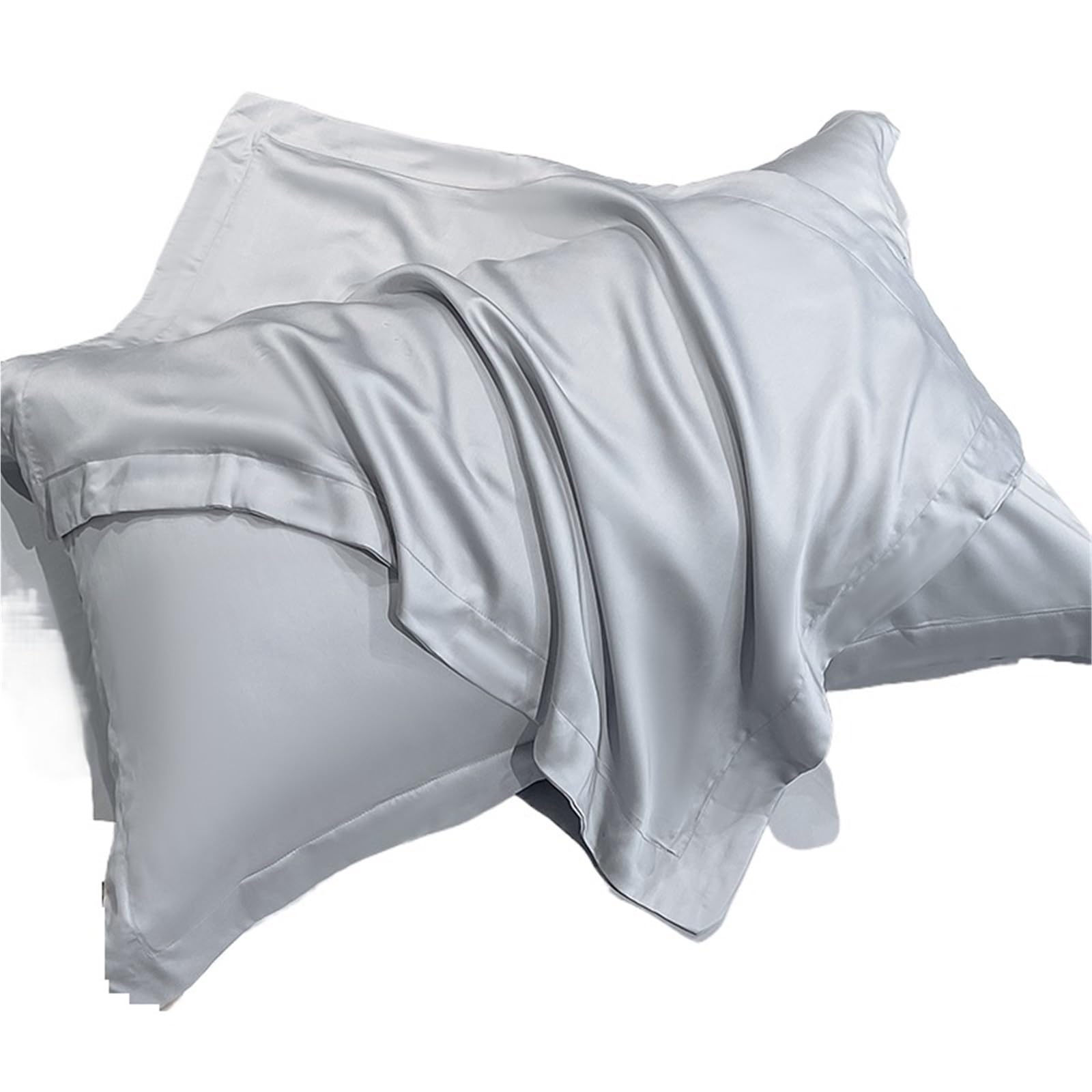 Silk pillowcase Tencel Pillowcase Summer Ice Silk Cool Pillow Case Single(Color 10)
