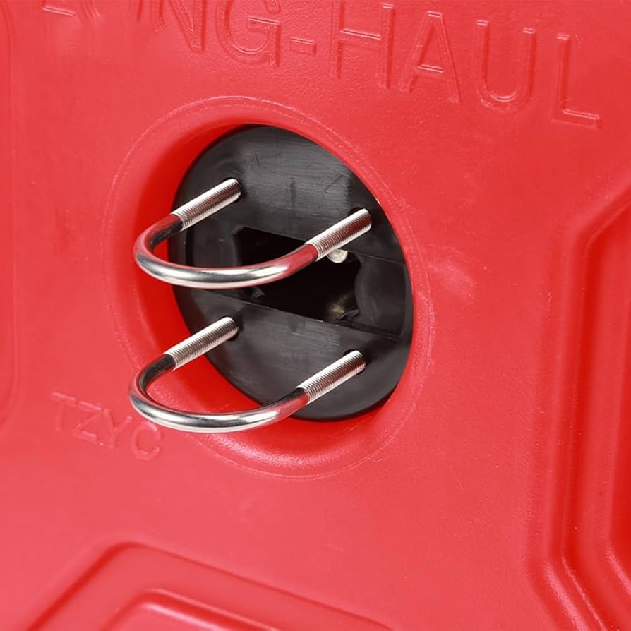 Amazon.co.jp: ガソリン携行缶 1.3 ガロン ガソリンタンク ロックキー