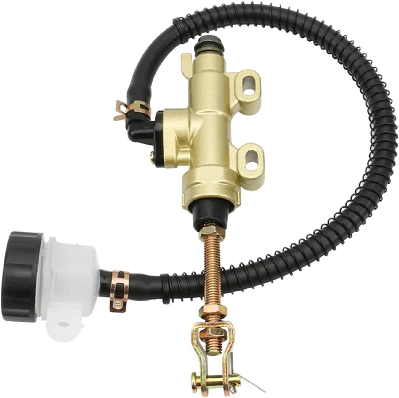 オートバイ用リアブレーキポンプ オートバイ用リアブレーキポンプ フット油圧マスターシリンダーポンプ ATV 50-250CC ピット