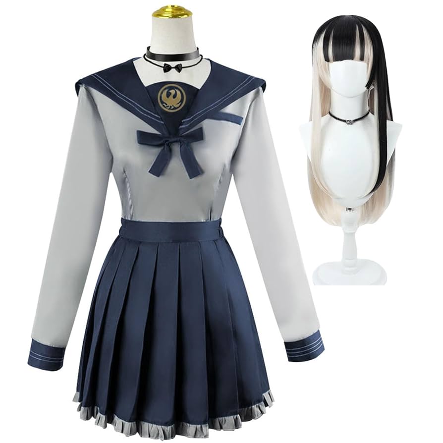 Amazon.co.jp: [HAOJEE]儒烏風亭らでん コスプレ衣装 セーラー服