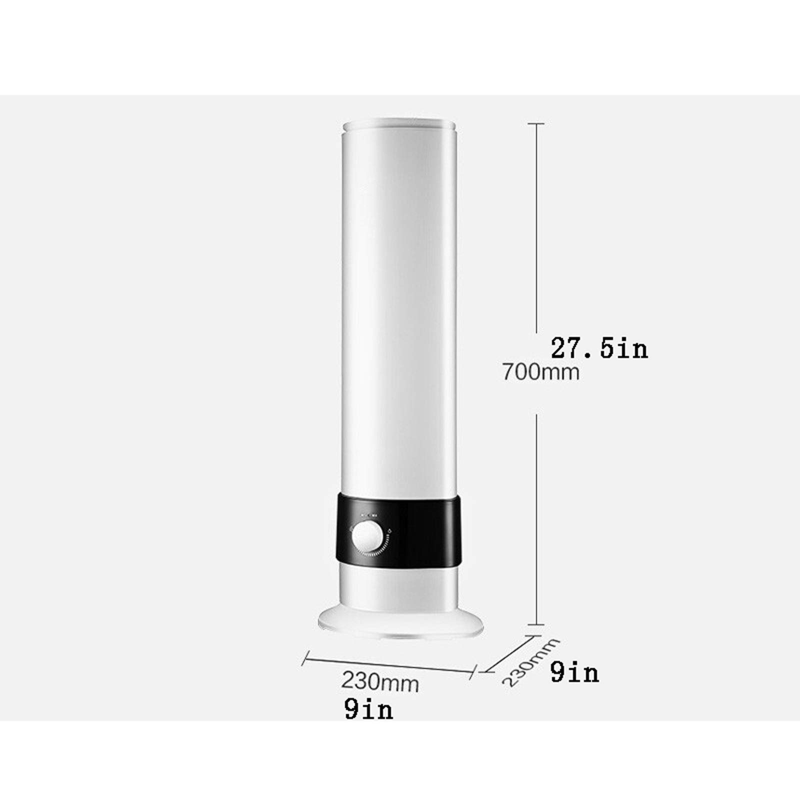 Umidificatore Umidificatore con riempimento dall'alto 7L Umidificatore da pavimento Uso domestico Camera da letto silenziosa Ufficio Umidificatore di grande capacità, Umidificatore con spegnimento aut
