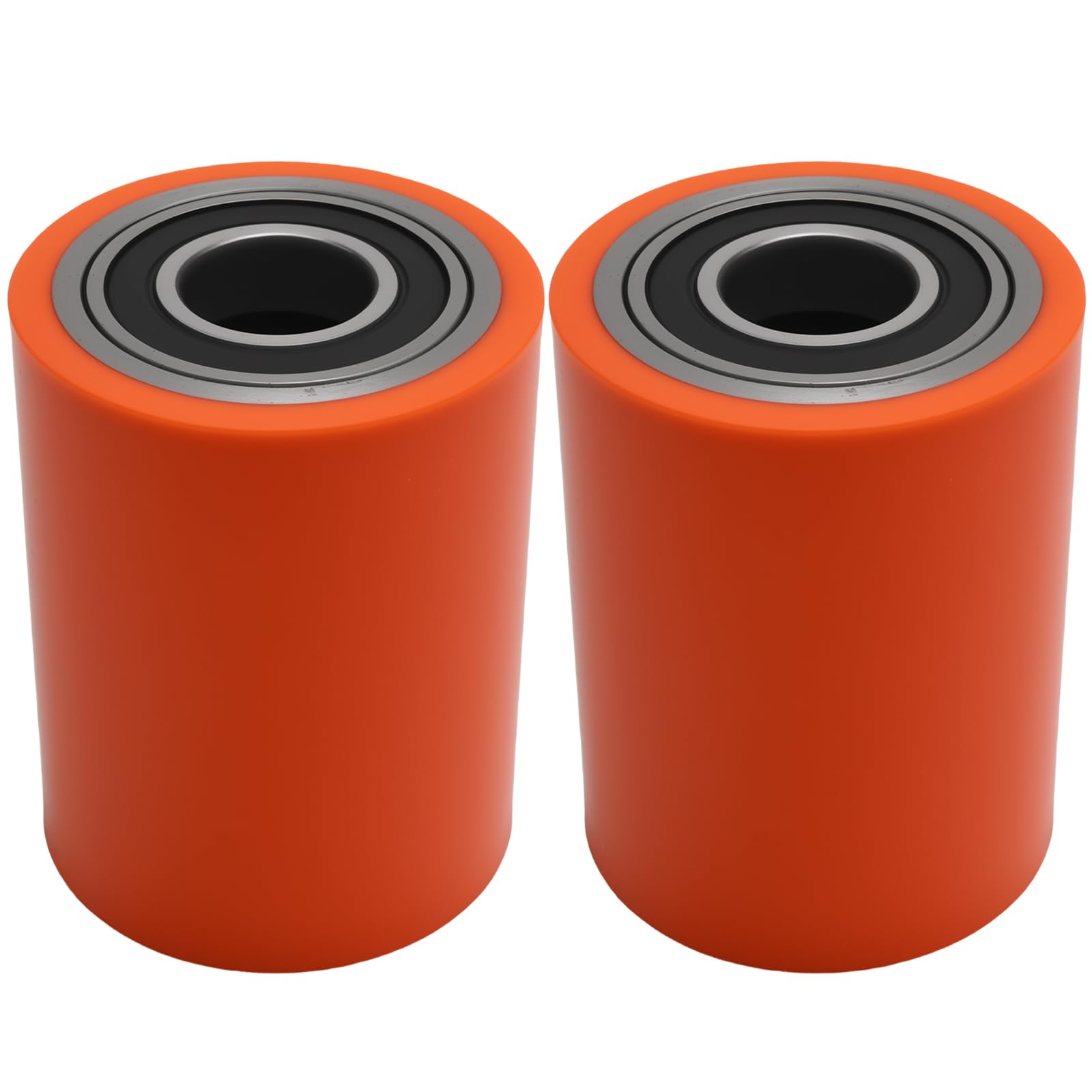 Lot de 2 roues de charge de rechange pour transpalette électrique Toyota 8HBW23, roues de rechange fiables