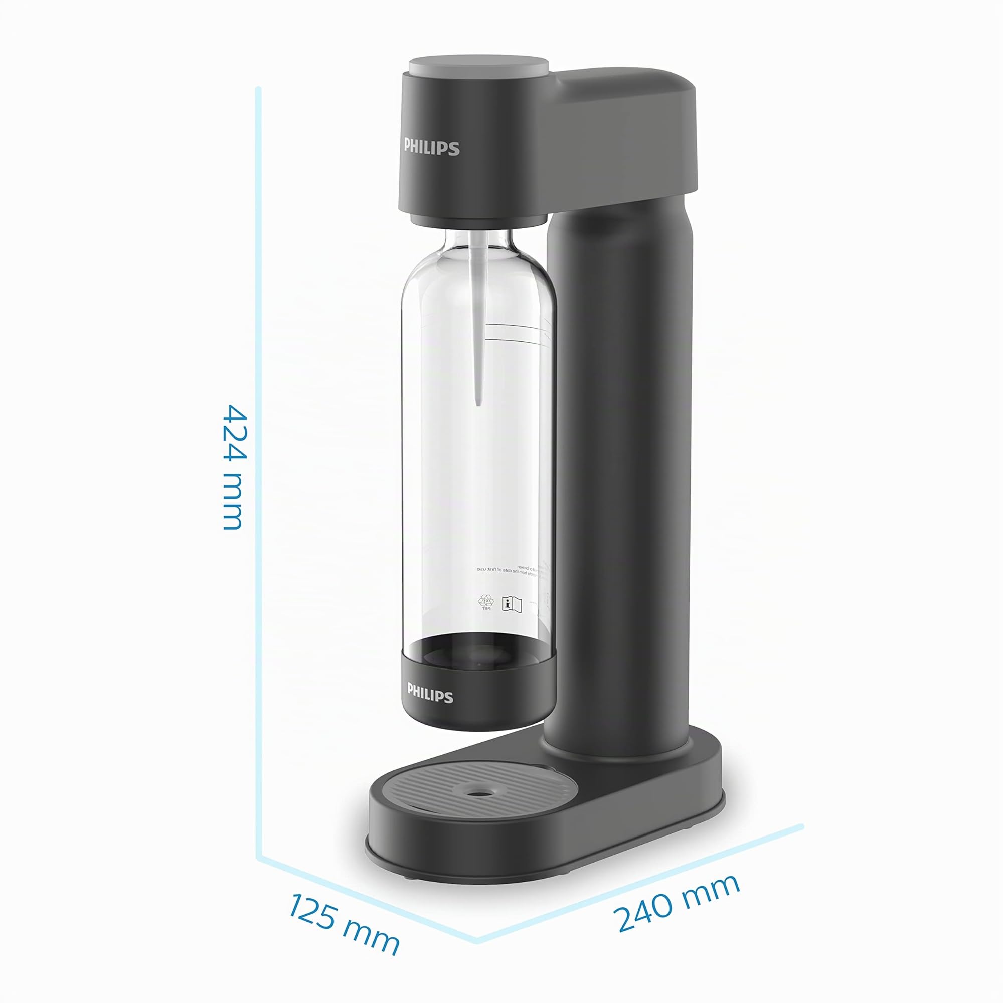 Philips Water GoZero Machine Ã€ Soda Lite ADD4901BK/10 Noir