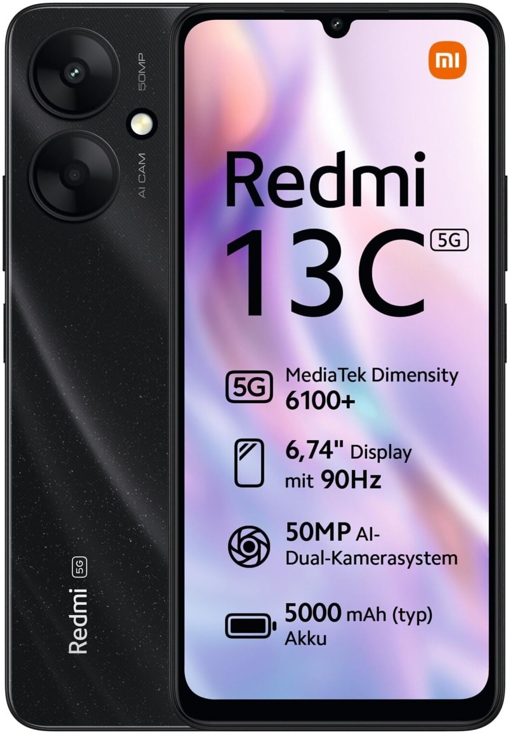 XIAOMI Redmi 13C 5G 6.74 128GB Star Black