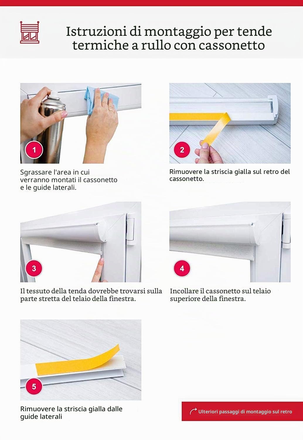 Tenda oscurante con scatola e barre laterali 100% oscuramento termico - MEGA selezione - 18 dimensioni - 12 colori, senza fori (90x150 cm, grigio chiaro)