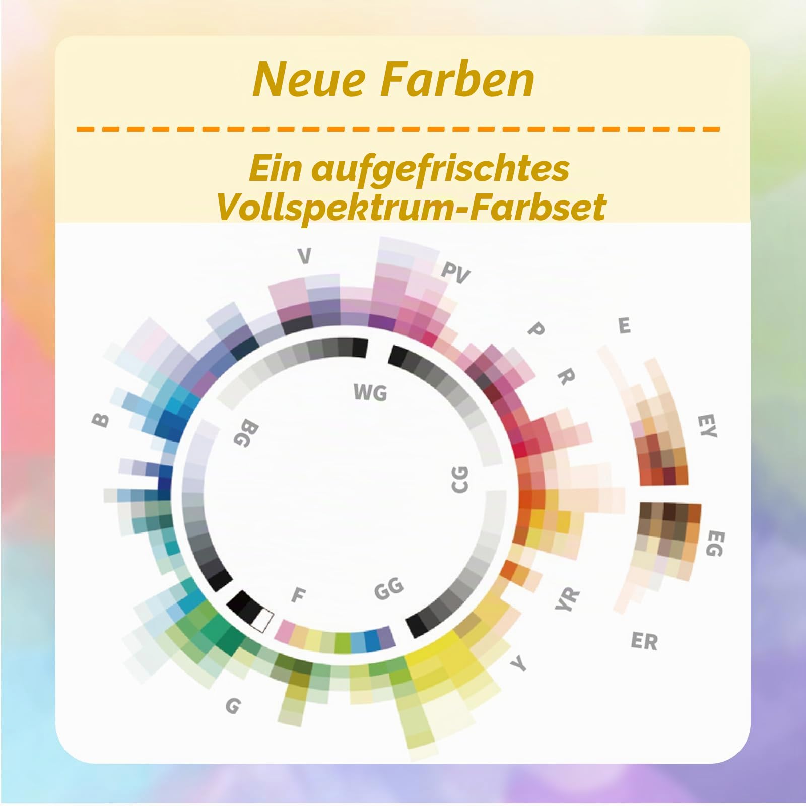 Profill 120 Farbmarker-Set, Pinsel und feine Spitze, größere Tinte für Kreatoren