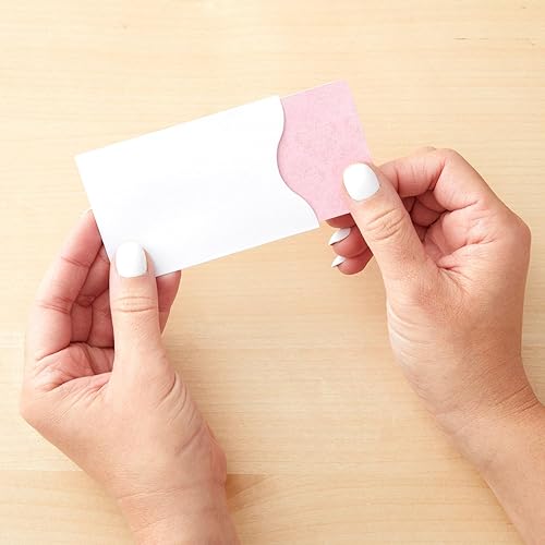 Vista 4 de Stockroom Plus Sobres para tarjetas de crédito, paquete de 500 paquetes de llaves de hotel resistentes al desgarro, sobres personalizables