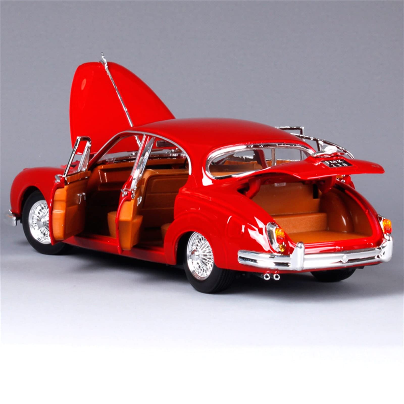 Amazon.co.jp: ダイカストカー 1:18 ジャガーマーク II レトロ